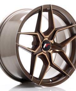 JR Wheels JR34 18x9 ET20-42 5H (Custom PCD) Platinum Bronze