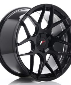 JR Wheels JR18 20x10 ET20-45 5H (Custom PCD) Glossy Black