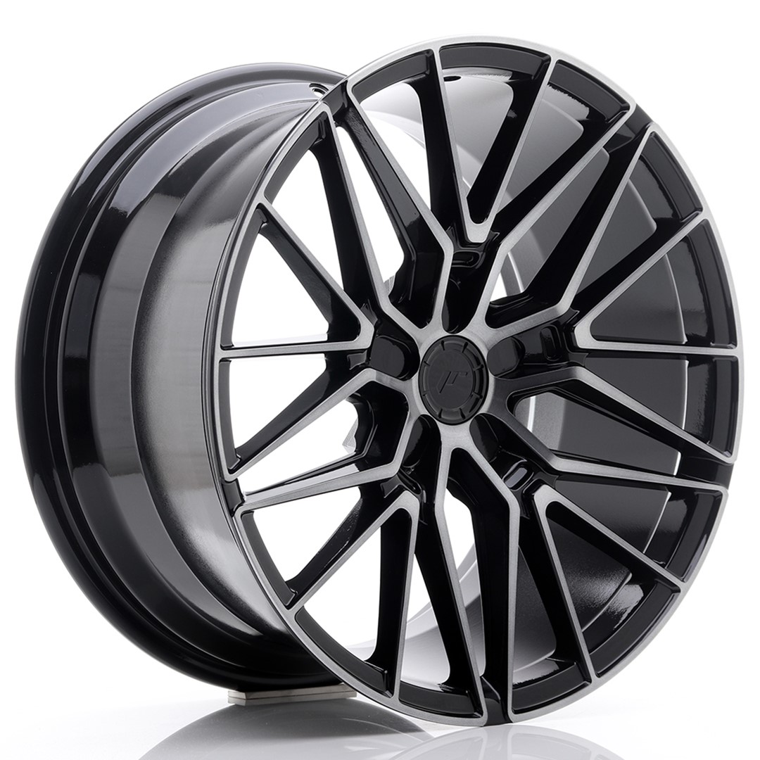 JR Wheels JR38 19x9,5 ET20-45 5H (Custom PCD) Black Brushed w/Tinted Face