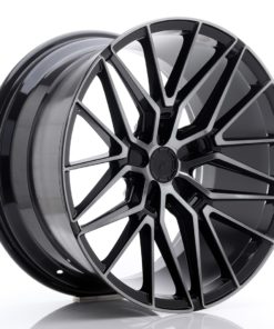 JR Wheels JR38 20x10,5 ET20-45 5H (Custom PCD) Black Brushed w/Tinted Face