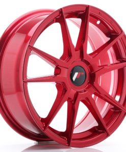 JR Wheels JR21 17x7 ET35-40 (Custom PCD) Platinium Red