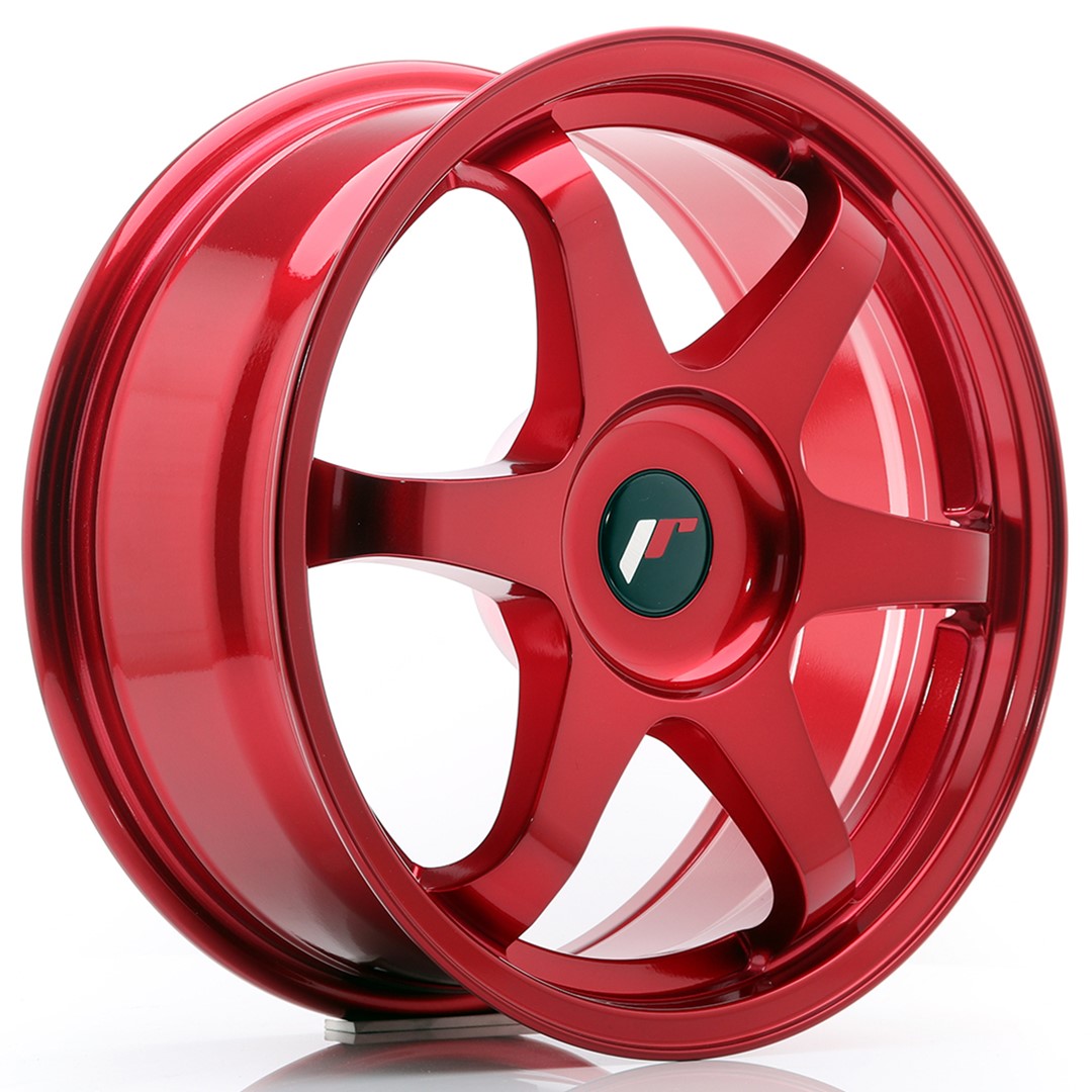 JR Wheels JR3 17x7 ET20-42 (Custom PCD) Platinum Red