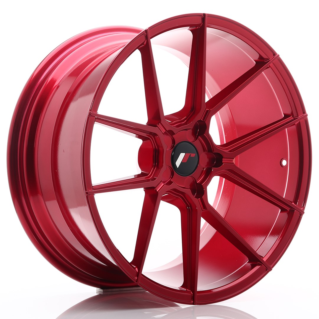 JR Wheels JR30 20x10 ET20-40 5H (Custom PCD) Platinum Red