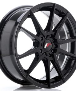 JR Wheels JR21 17x7 ET40 5x100/114 Glossy Black