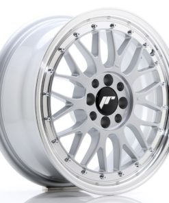 JR Wheels JR23 16x7 ET40 4x100/114,3 Hyper Silver w/Machined Lip