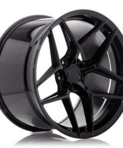 Concaver CVR2 vanne, 19x10 ET20-51 (Custom PCD) Platinum Black