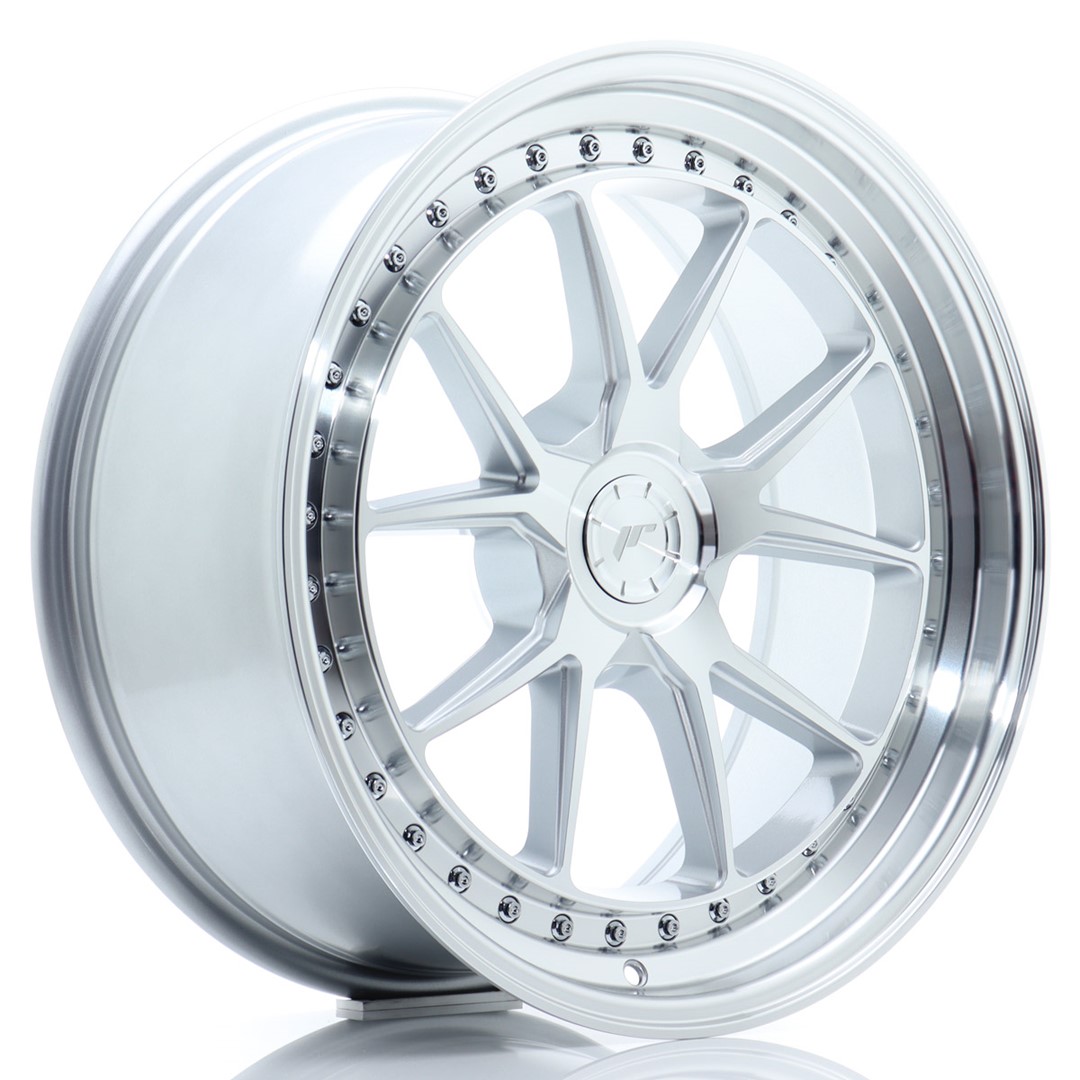 JR Wheels JR39 19x8,5 ET15-35 5H (Custom PCD) Silver Machined Face