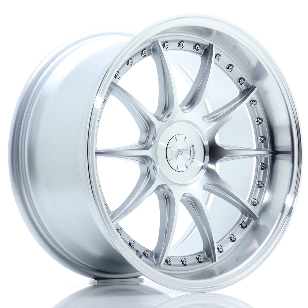 JR Wheels JR41 18x9,5 ET15-35 5H (Custom PCD) Silver Machined Face