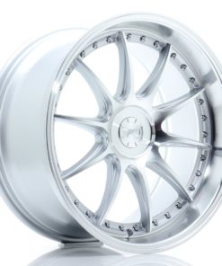 JR Wheels JR41 19x9,5 ET12-22 5H (Custom PCD) Silver Machined Face