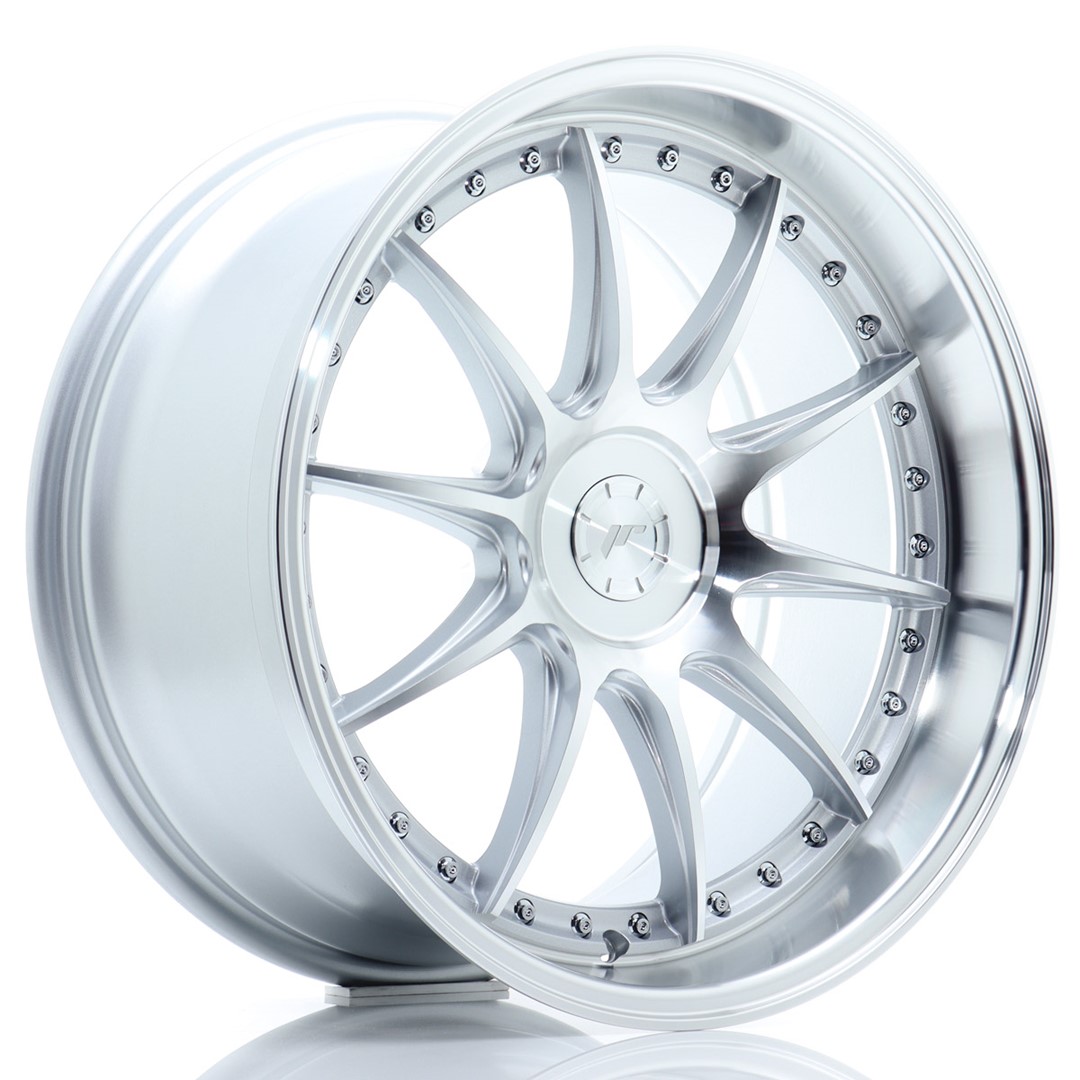 JR Wheels JR41 19x9,5 ET12-22 5H (Custom PCD) Silver Machined Face