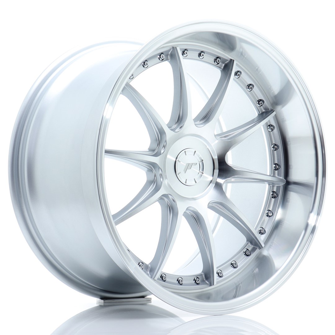 JR Wheels JR41 19x11 ET12-25 5H (Custom PCD) Silver Machined Face