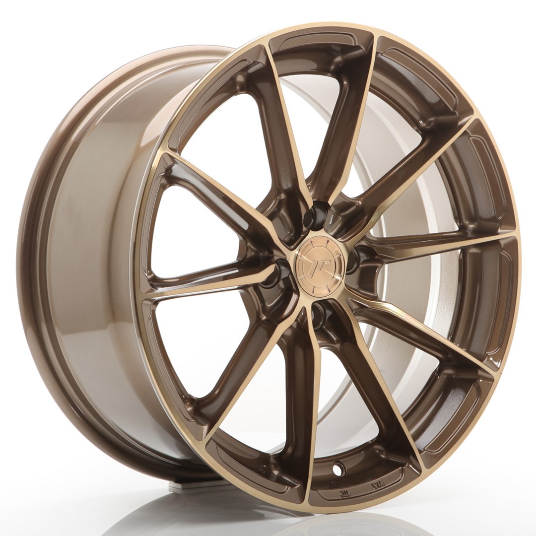JR Wheels JR37 17x8 ET40 4x100 Platinum Bronze