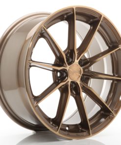 JR Wheels JR37 17x8 ET20-40 5H (Custom PCD) Platinum Bronze