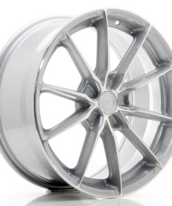 JR Wheels JR37 18x8 ET20-45 5H (Custom PCD) Silver Machined Face