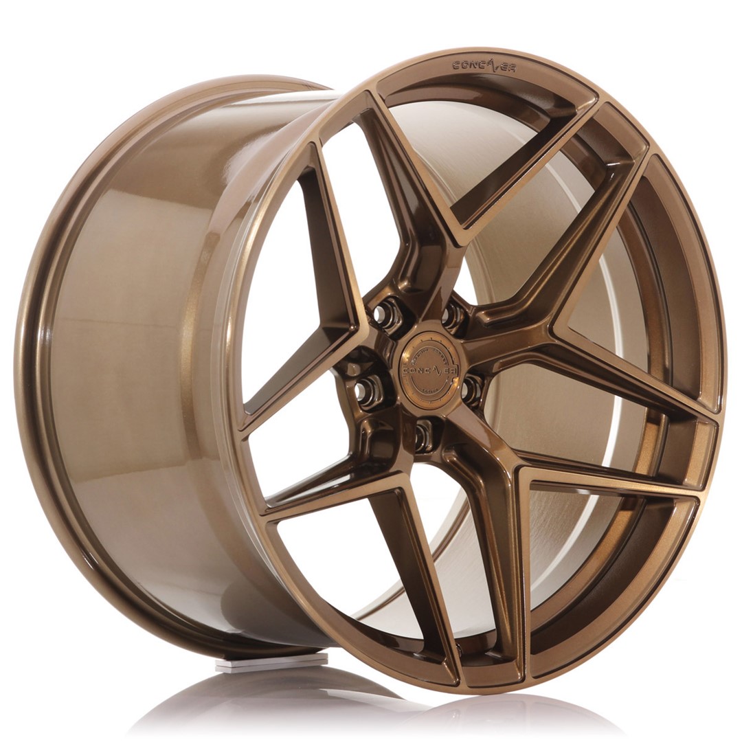 Concaver CVR2 vanne, 22x10 ET20-64 (Custom PCD) Brushed Bronze