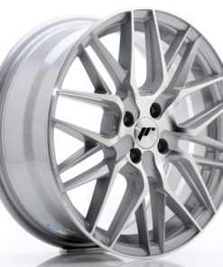 JR Wheels JR28 17x7 ET35 4x108 Silver Machined Face
