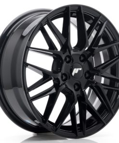 JR Wheels JR28 17x7 ET40 5x112 Glossy Black