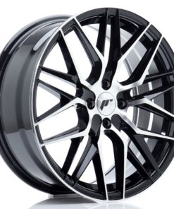 JR Wheels JR28 18x7,5 ET40 4x100 Gloss Black Machined Face