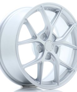 JR Wheels SL01 17x7 ET20-40 (Custom PCD) Matt Silver
