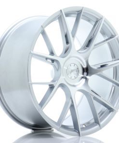 JR Wheels JR42 20x10 ET35-42 (Custom PCD) Silver Machined Face