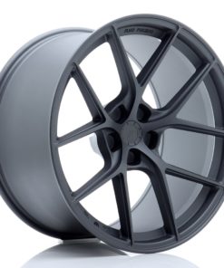 JR Wheels SL01 20x12 ET0-40 (Custom PCD) Matt Gun Metal