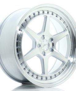 JR Wheels JR43 19x8,5 ET15-35 5H (Custom PCD) Silver w/Machined Face