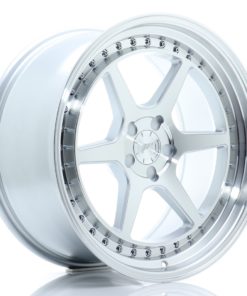 JR Wheels JR43 19x9,5 ET15-35 5H (Custom PCD) Silver w/Machined Face