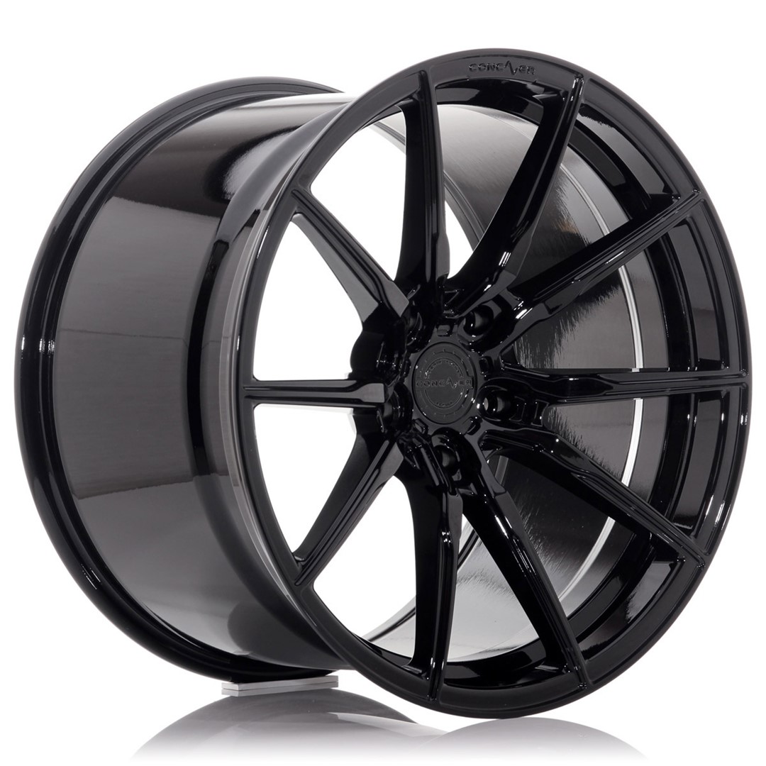 Concaver CVR4 vanne, 19x9 ET20-40 (Custom PCD) Platinum Black