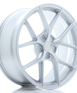 JR Wheels SL01 19x8 ET20-40 (Custom PCD) Matt Silver