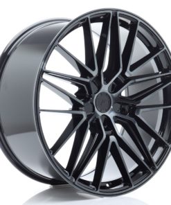 JR Wheels JR38 22x10,5 ET10-46 5H (Custom PCD) Black Brushed w/Tinted Face
