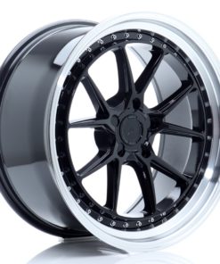 JR Wheels JR39 19x9,5 ET15-35 5H (Custom PCD) Glossy Black w/Machined Lip