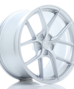 JR Wheels SL01 19x9 ET20-35 (Custom PCD) Matt Silver