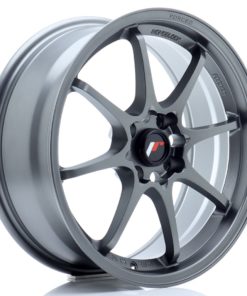 JR Wheels JR5 17x7 ET38 4x100 Matt Gun Metal