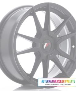 JR Wheels JR21 17x7 ET25-40 (Custom PCD) Custom Finish