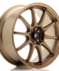 JR Wheels JR5 18x8 ET35 5x100 Dark Anodized Bronze