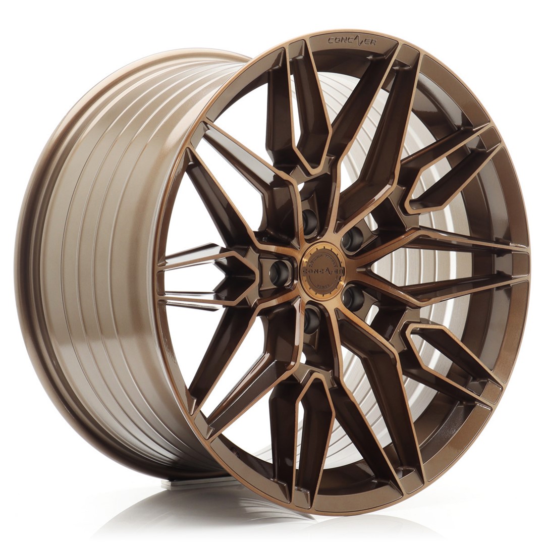 Concaver CVR6 19x8 ET20-40 (Custom PCD) Brushed Bronze