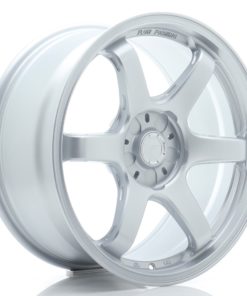JR Wheels SL03 18x8 ET20-35 5H (Custom PCD) Matt Silver