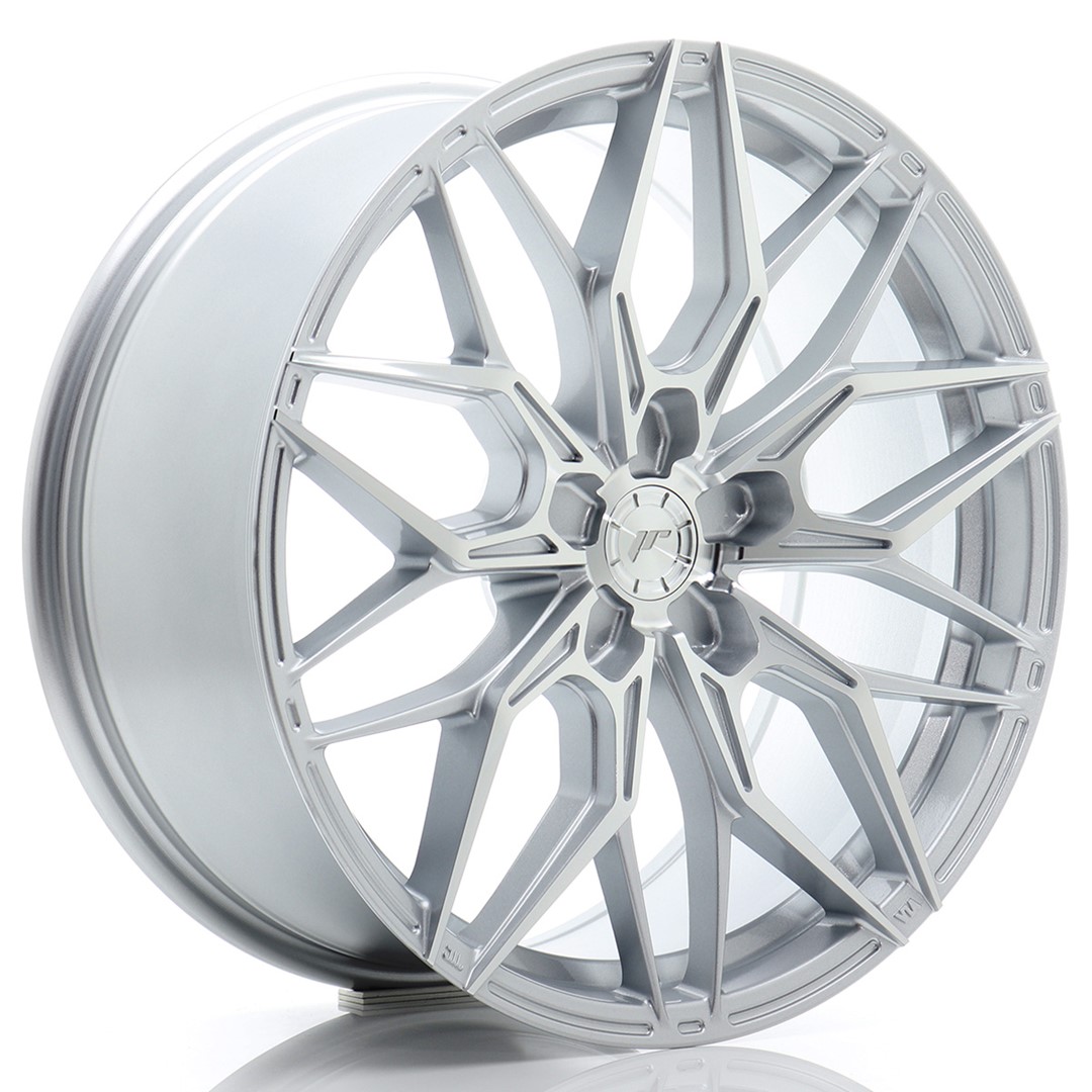 JR Wheels JR46 19x8 ET20-40 5H (Custom PCD) Silver Machined Face