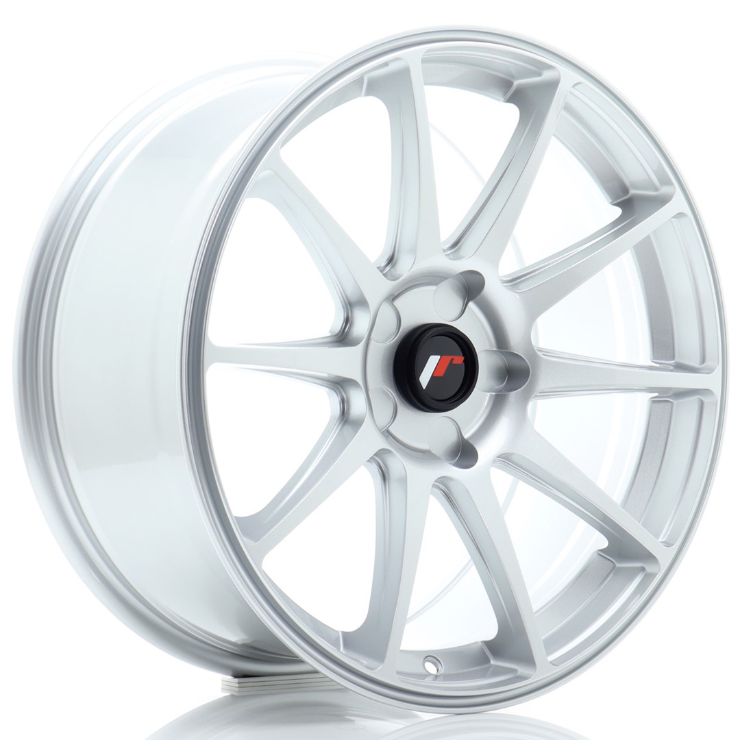 JR Wheels JR11 18x8,5 ET20-40 5H (Custom PCD) Hyper Silver