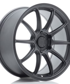 JR Wheels SL04 18x8 ET20-35 5H (Custom PCD) Matt Gun Metal