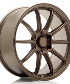 JR Wheels SL04 19x8 ET20-40 5H (Custom PCD) Matt Bronze
