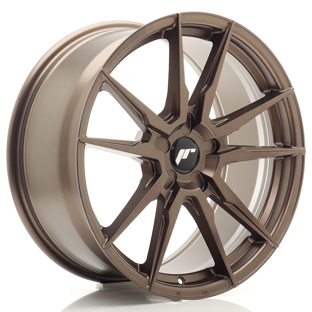 JR Wheels JR21 19x8 ET20-40 5H (Custom PCD) Matt Bronze