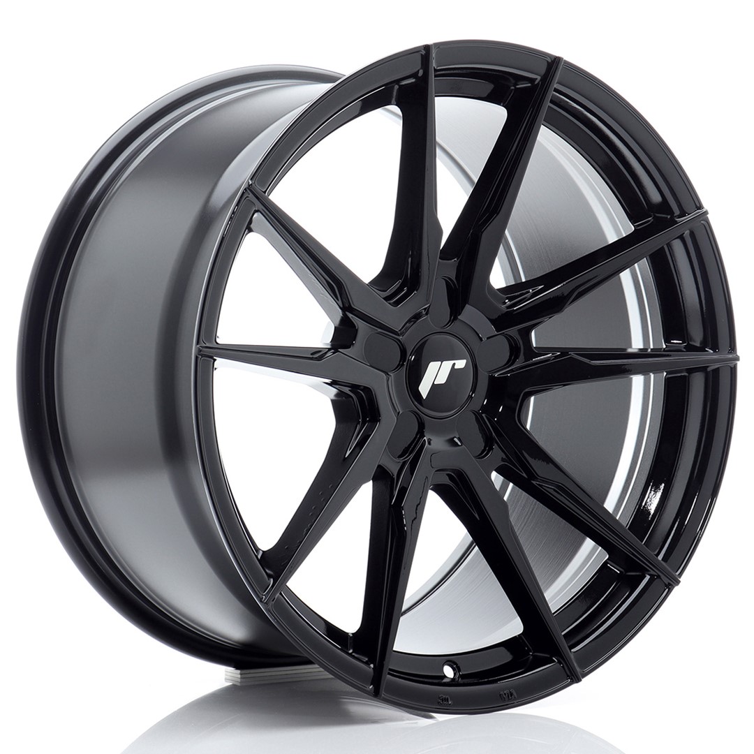 JR Wheels JR21 19x10 ET20-51 5H (Custom PCD) Gloss Black