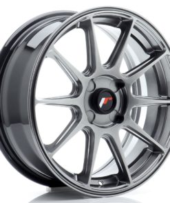 JR Wheels JR11 17x7 ET20-38 4H (Custom PCD) Hyper Black