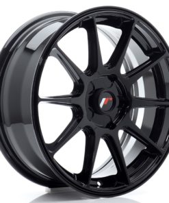 JR Wheels JR11 17x7 ET20-38 5H (Custom PCD) Gloss Black