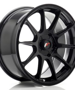 JR Wheels JR11 17x8 ET20-35 5H (Custom PCD) Gloss Black