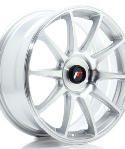 JR Wheels JR11 18x7,5 ET20-40 (Custom PCD) Silver Machined