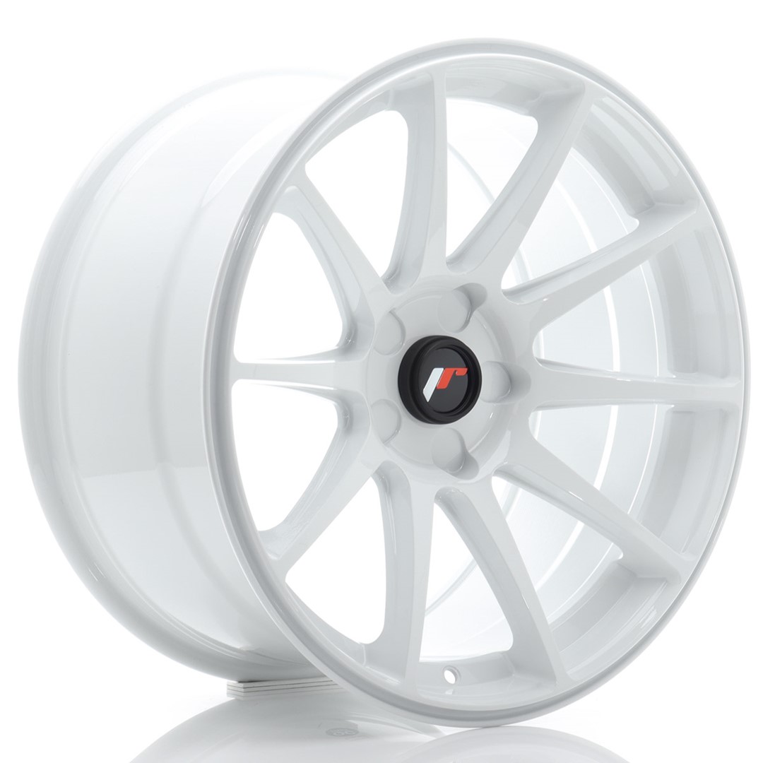 JR Wheels JR11 18x9,5 ET20-30 5H (Custom PCD) White