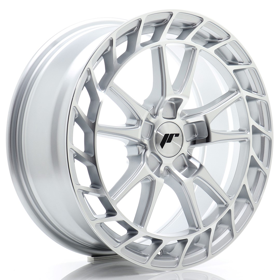 JR Wheels JR45 18x8 ET25-45 5H (Custom PCD) Silver Machined Face