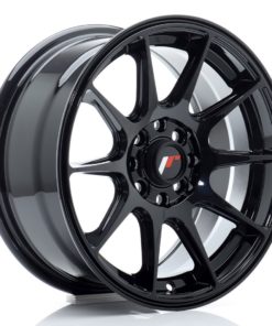 JR Wheels JR11 15x7 ET30 5x100/114 Gloss Black